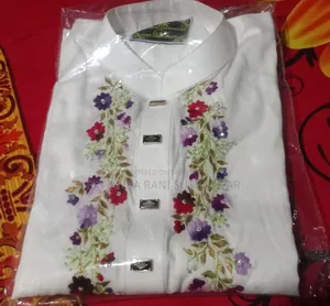 সুতার কাজের স্টোন বসানো পাঞ্জাবি