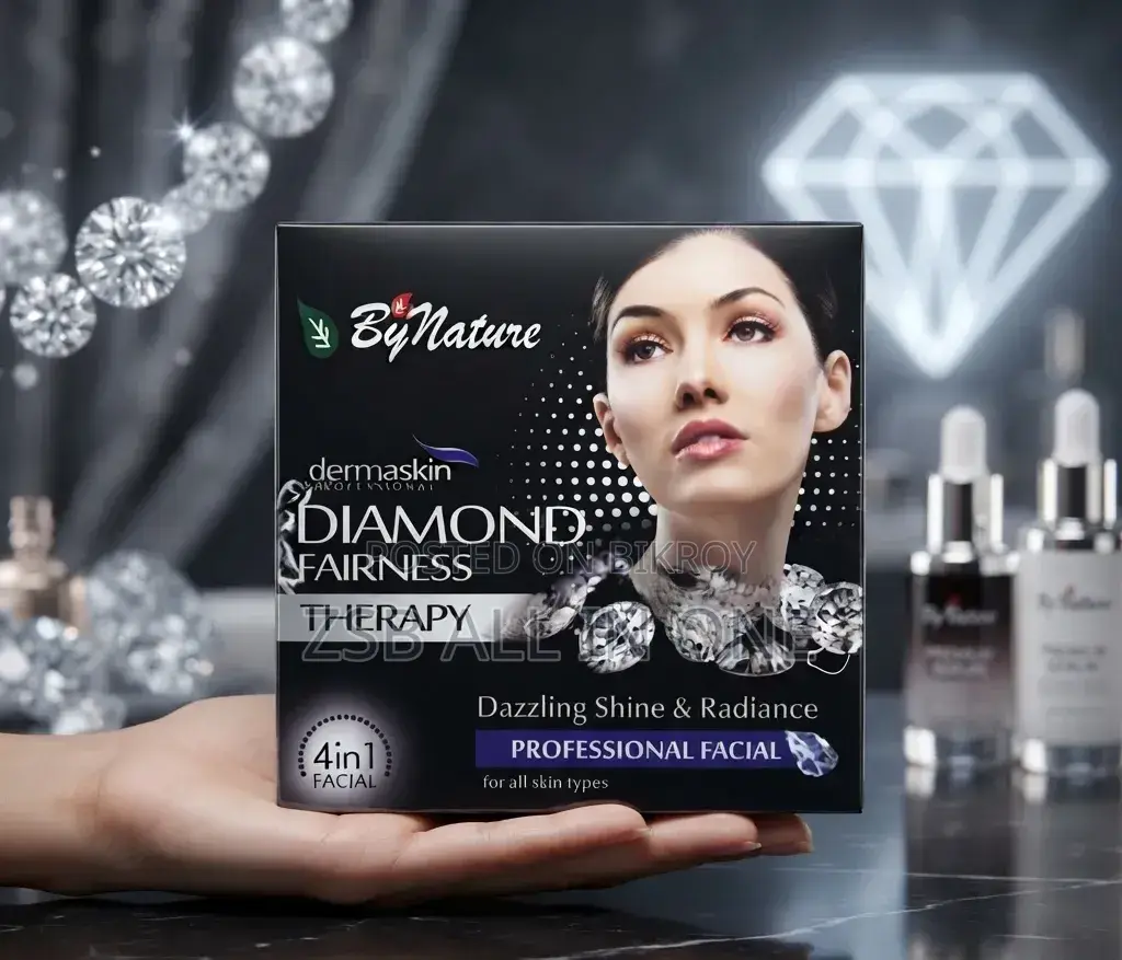 By Nature Dermaskin Professional Diamond Fairness Therapy 4 in 1
