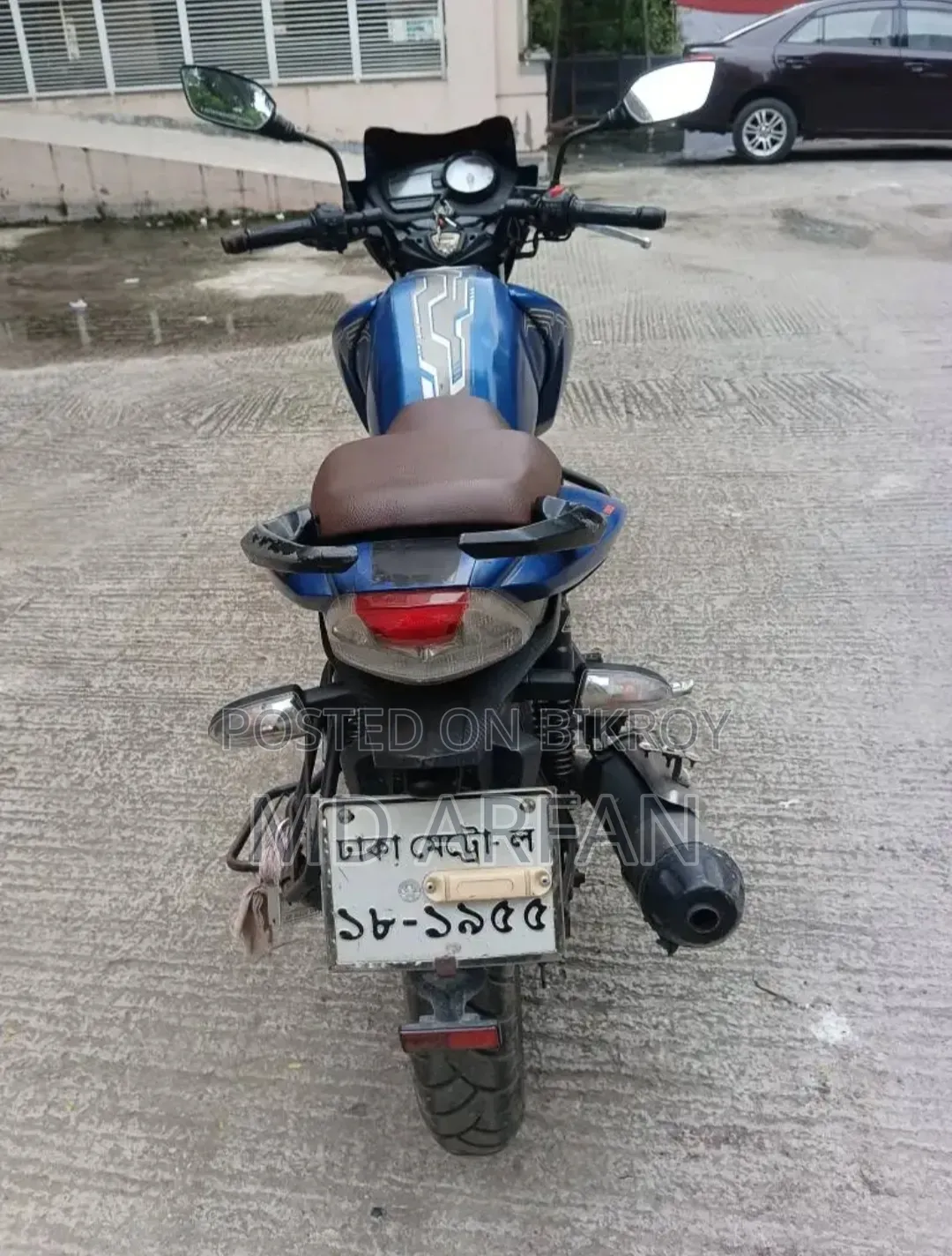 TVS Apache RTR 160 2V 2016 Blue