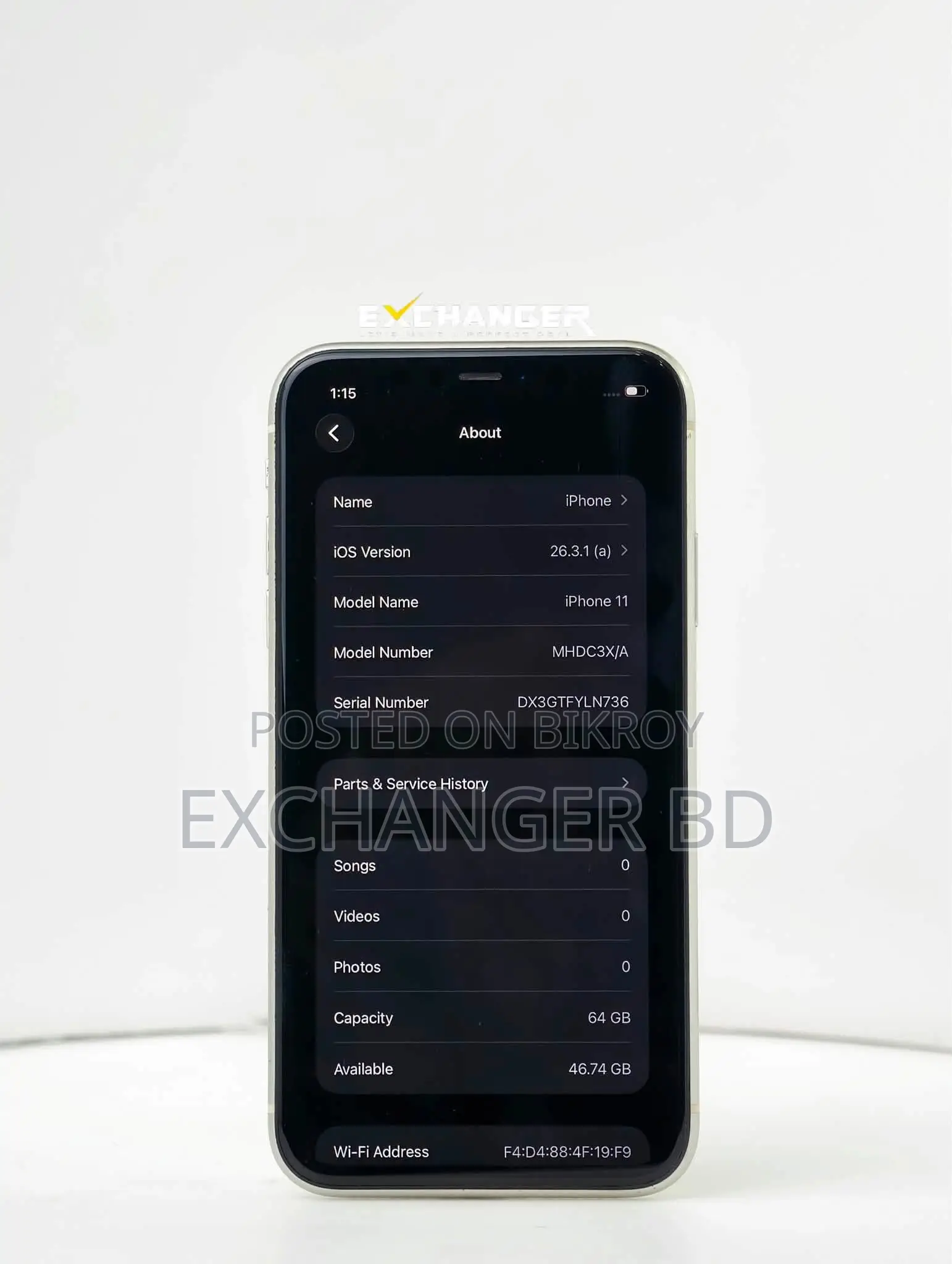Apple iPhone 11 64 GB White