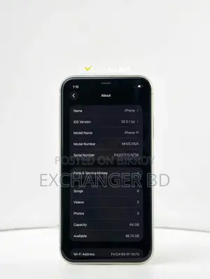 Apple iPhone 11 64 GB White