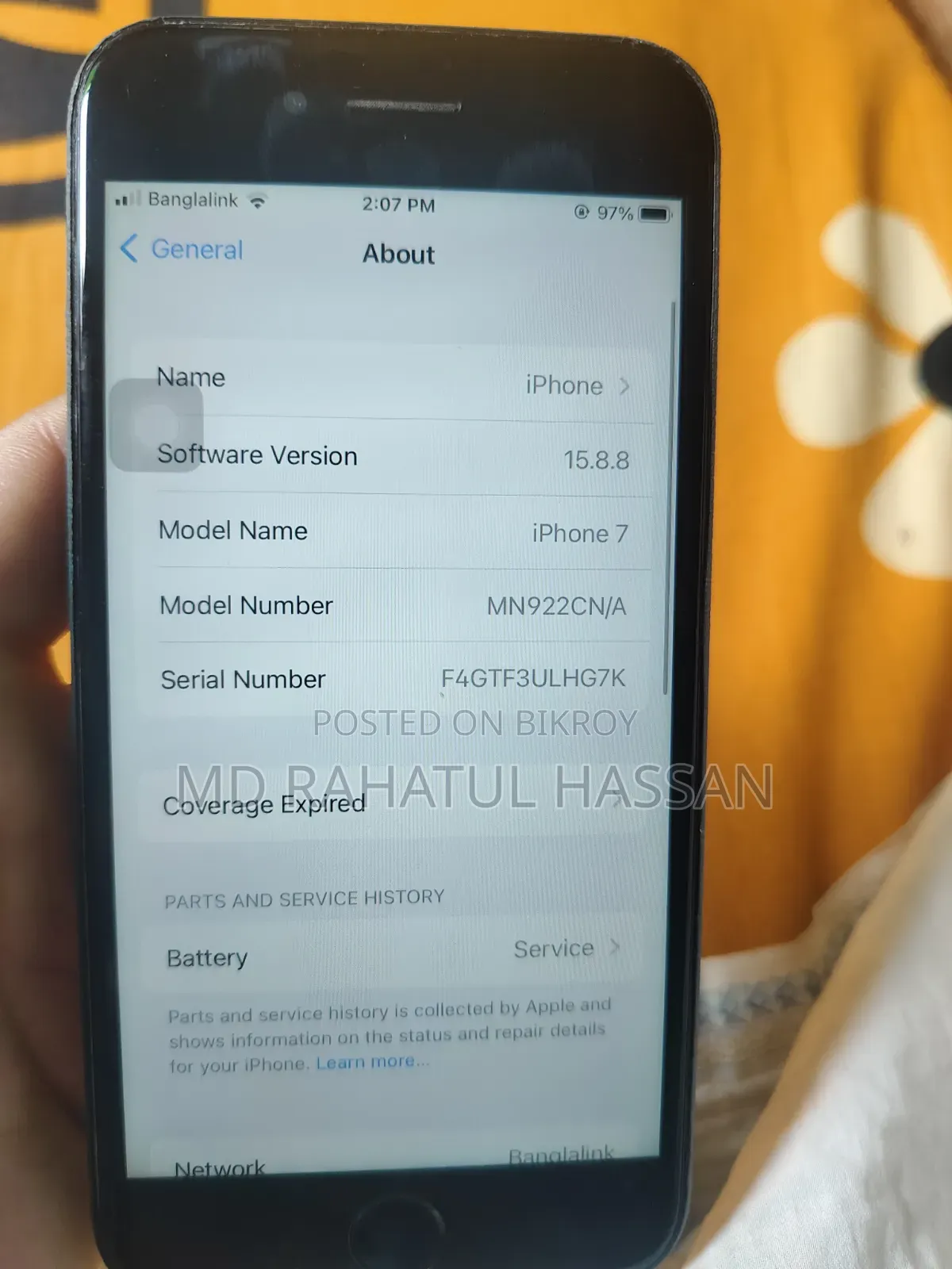 Apple iPhone 7 128 GB Black