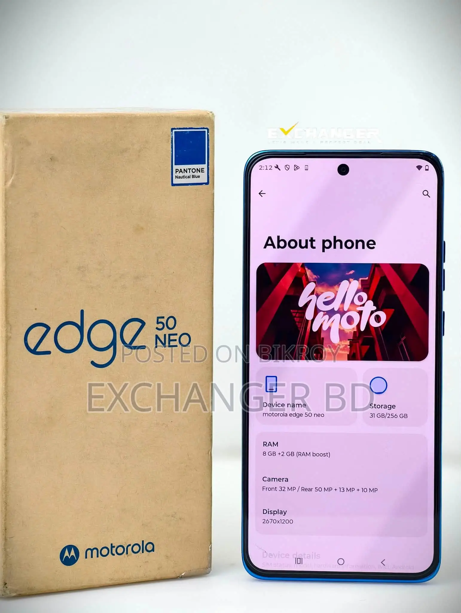 Motorola Edge 50 Neo 256 GB Blue