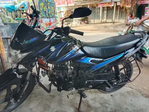 নতুন টিভিএস স্ট্রাইকার ১২৫ ২০২৪ পিংক