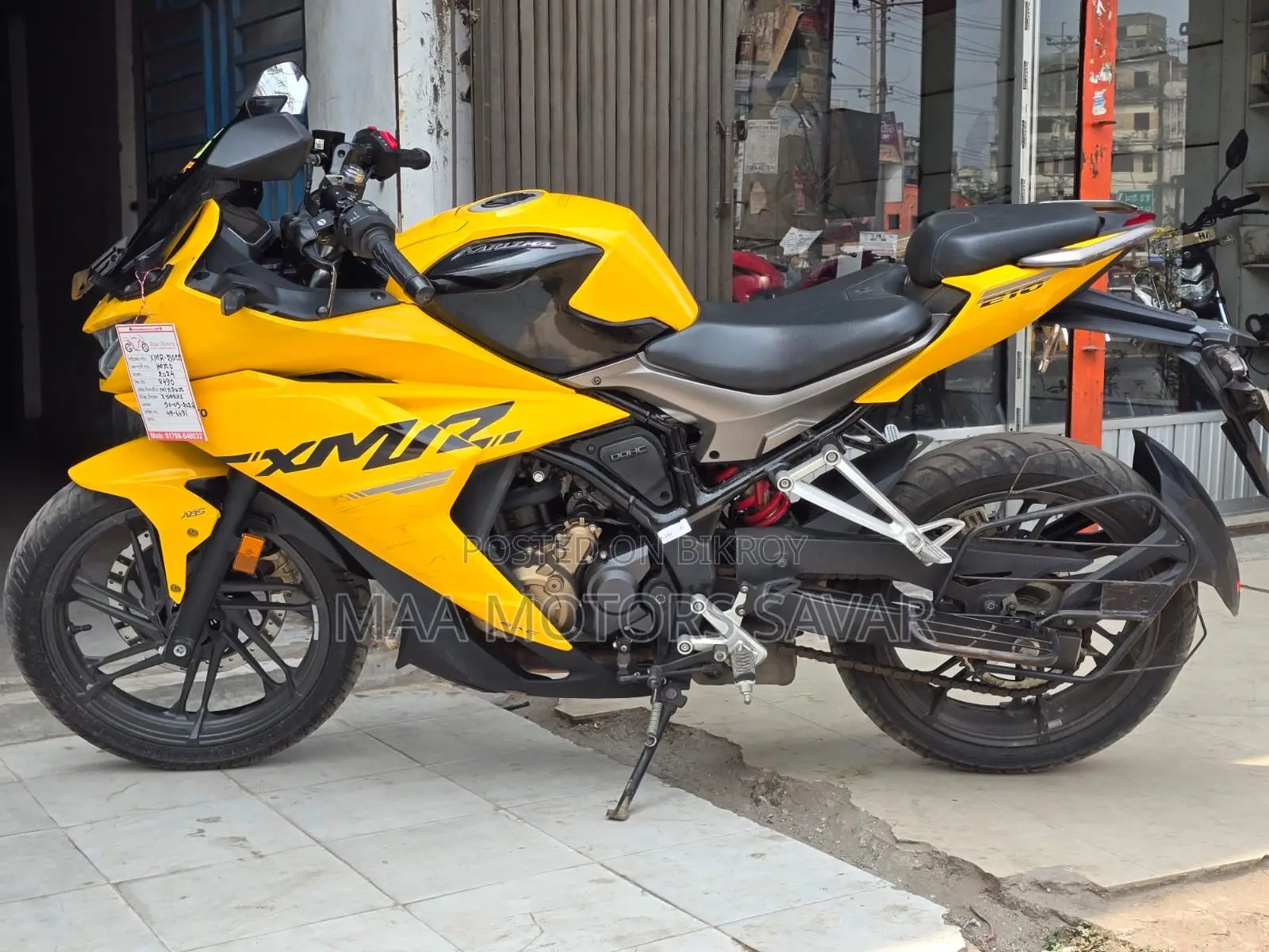 Hero Karizma XMR 210 2024 Yellow