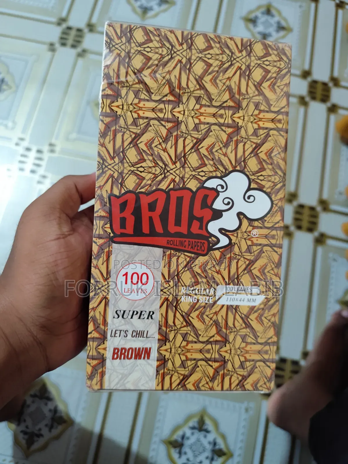 Bros King Size Ultra Thin Rolling Papers (Sealed Packs)