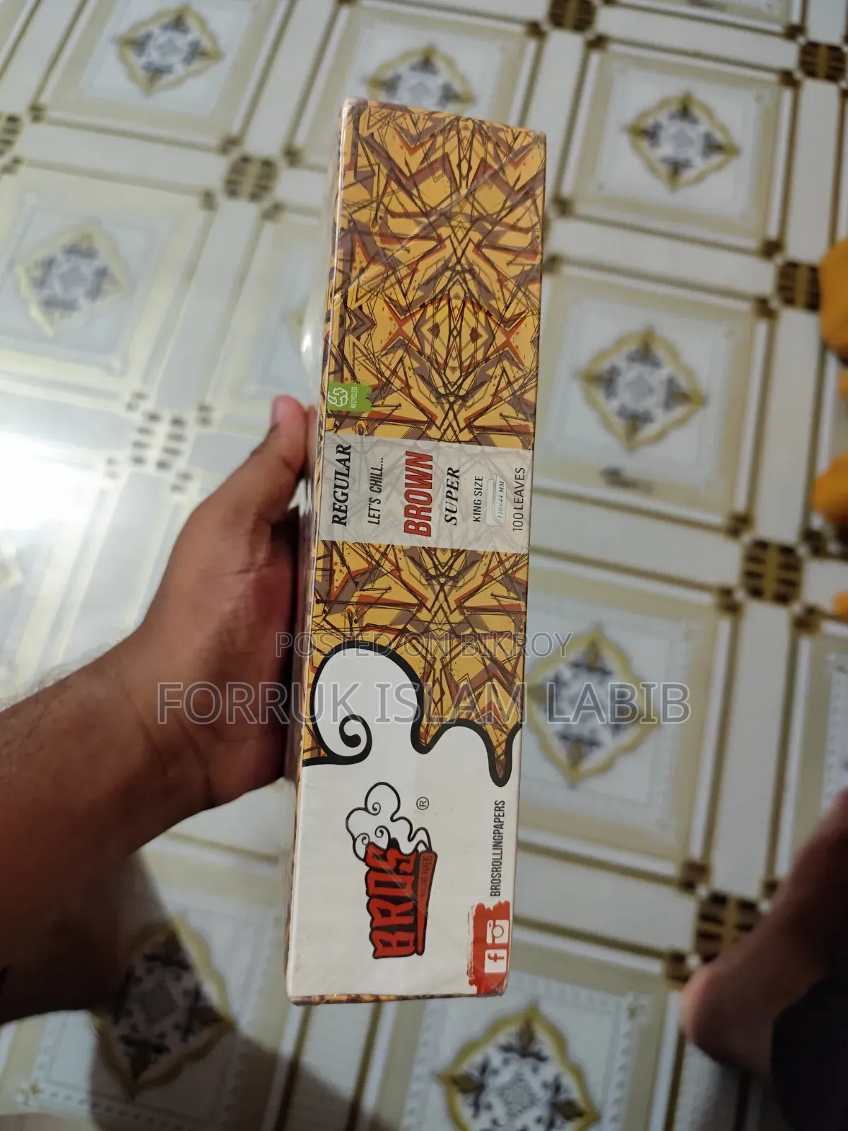 Bros King Size Ultra Thin Rolling Papers (Sealed Packs)
