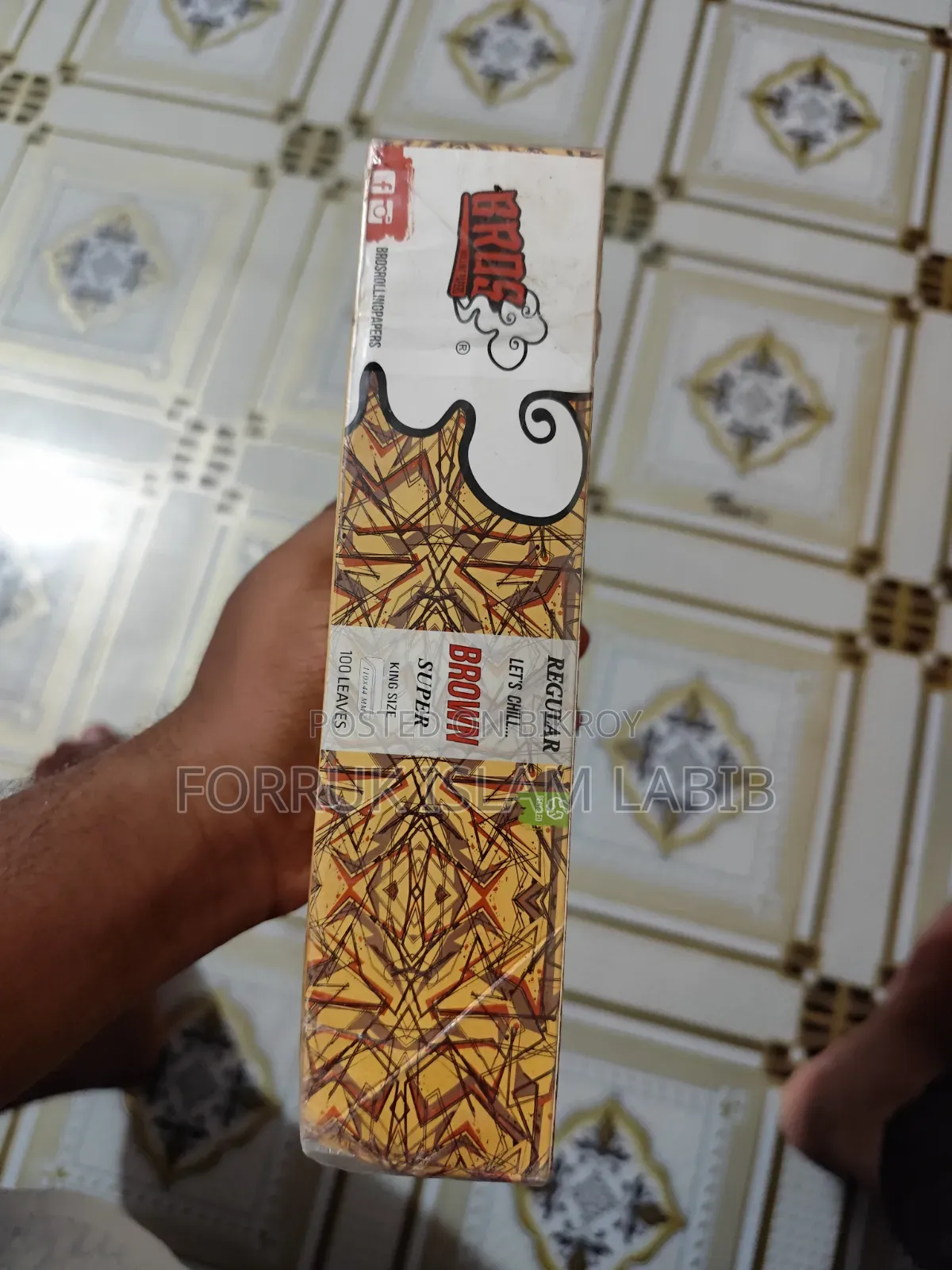 Bros King Size Ultra Thin Rolling Papers (Sealed Packs)