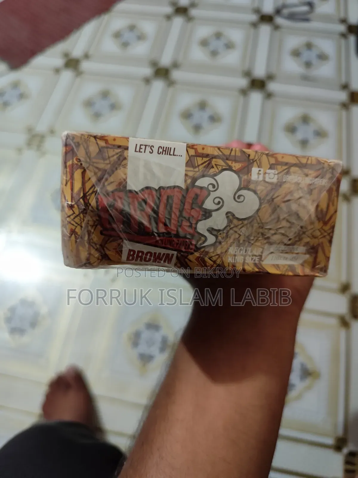 Bros King Size Ultra Thin Rolling Papers (Sealed Packs)