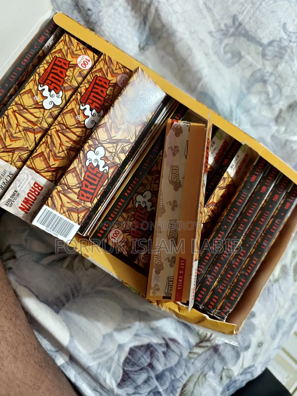 Bros King Size Ultra Thin Rolling Papers (Sealed Packs)