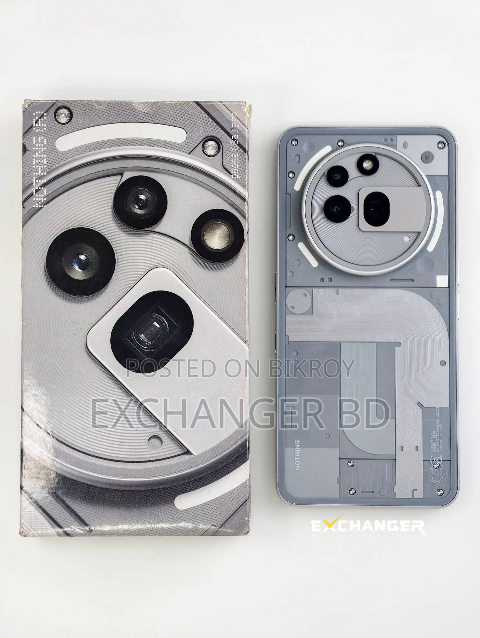 Nothing Phone 3a Pro 128 GB Gray