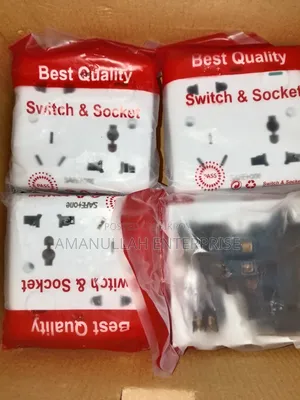 Universal Multi-Socket Adapter With Switch | Best Quality