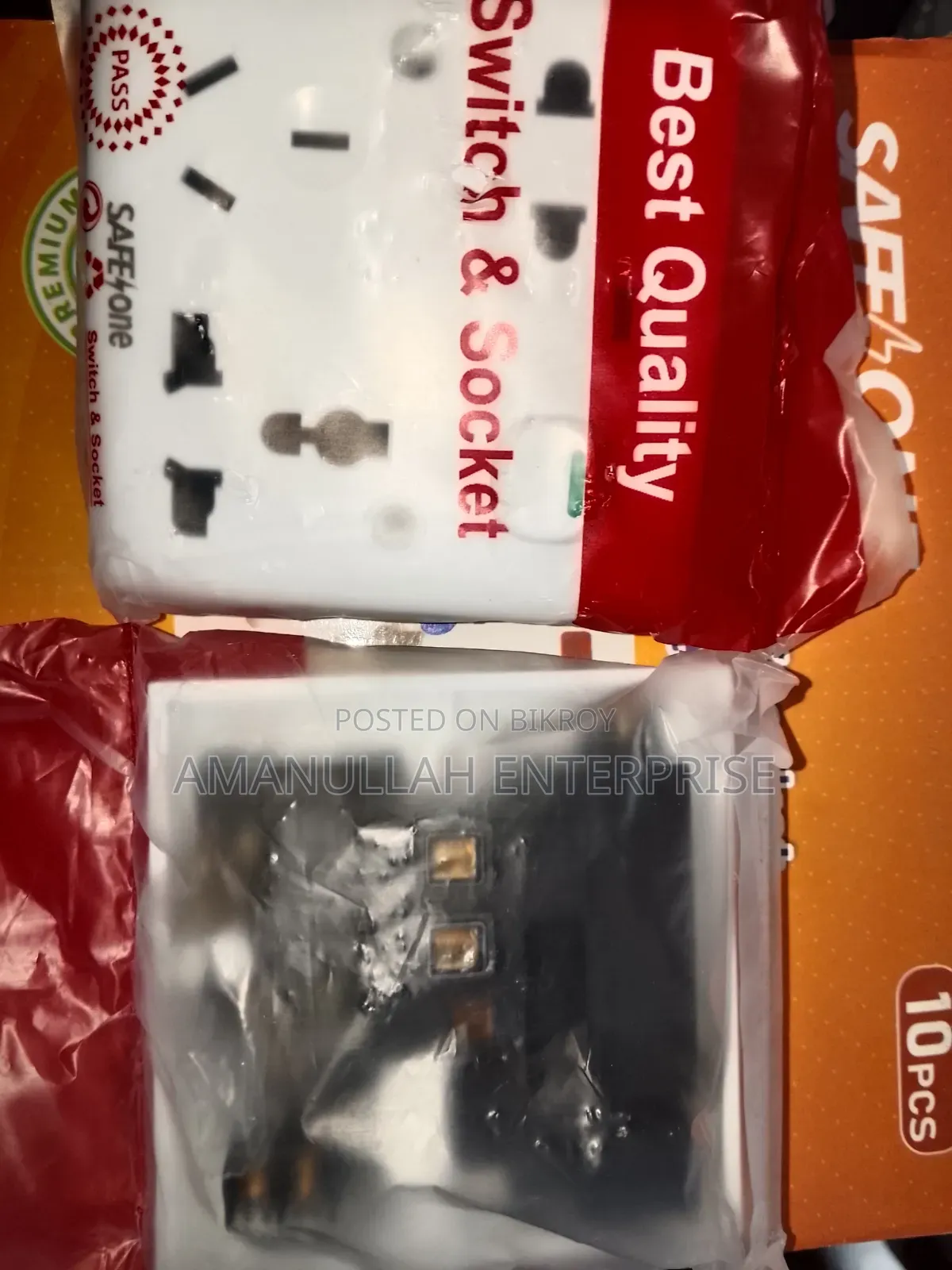Universal Multi-Socket Adapter With Switch | Best Quality
