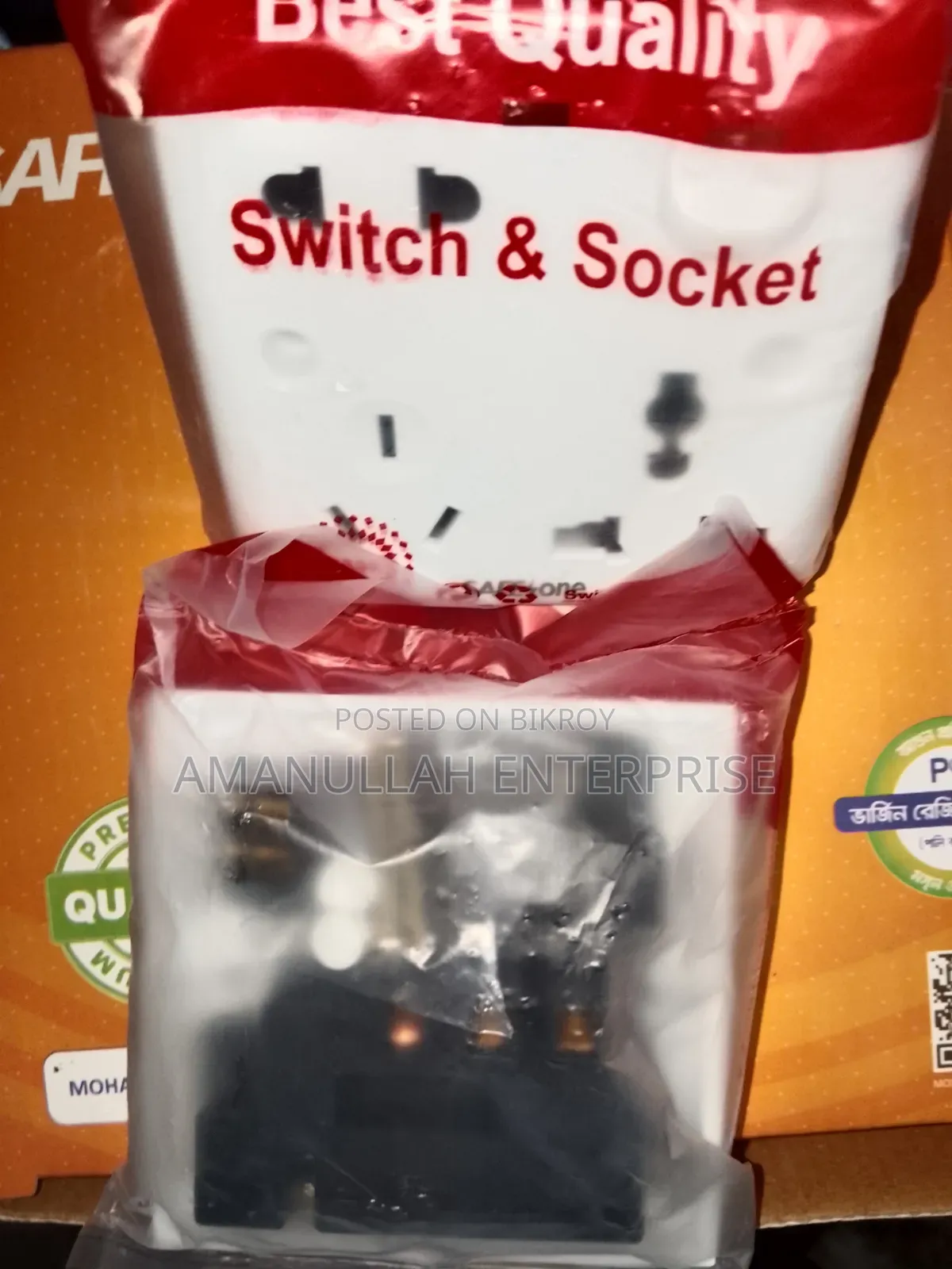 Universal Multi-Socket Adapter With Switch | Best Quality