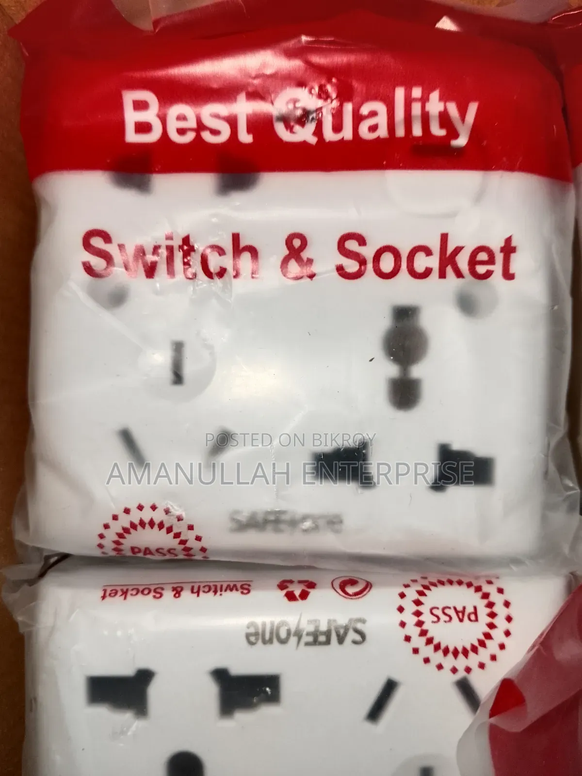 Universal Multi-Socket Adapter With Switch | Best Quality