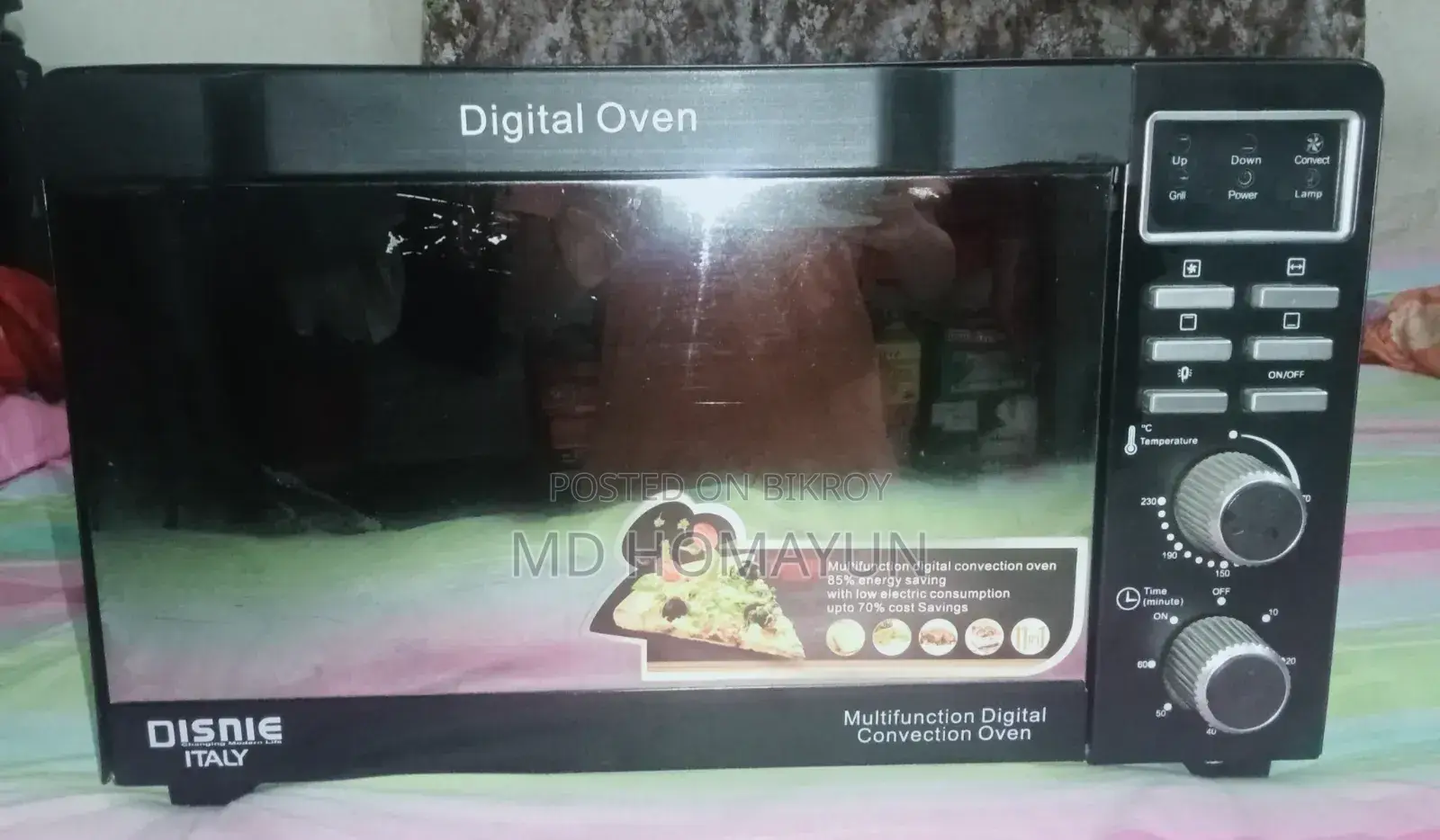 Disnie Italy DED034 34L Digital Combination Oven (11-in-1) | Like New