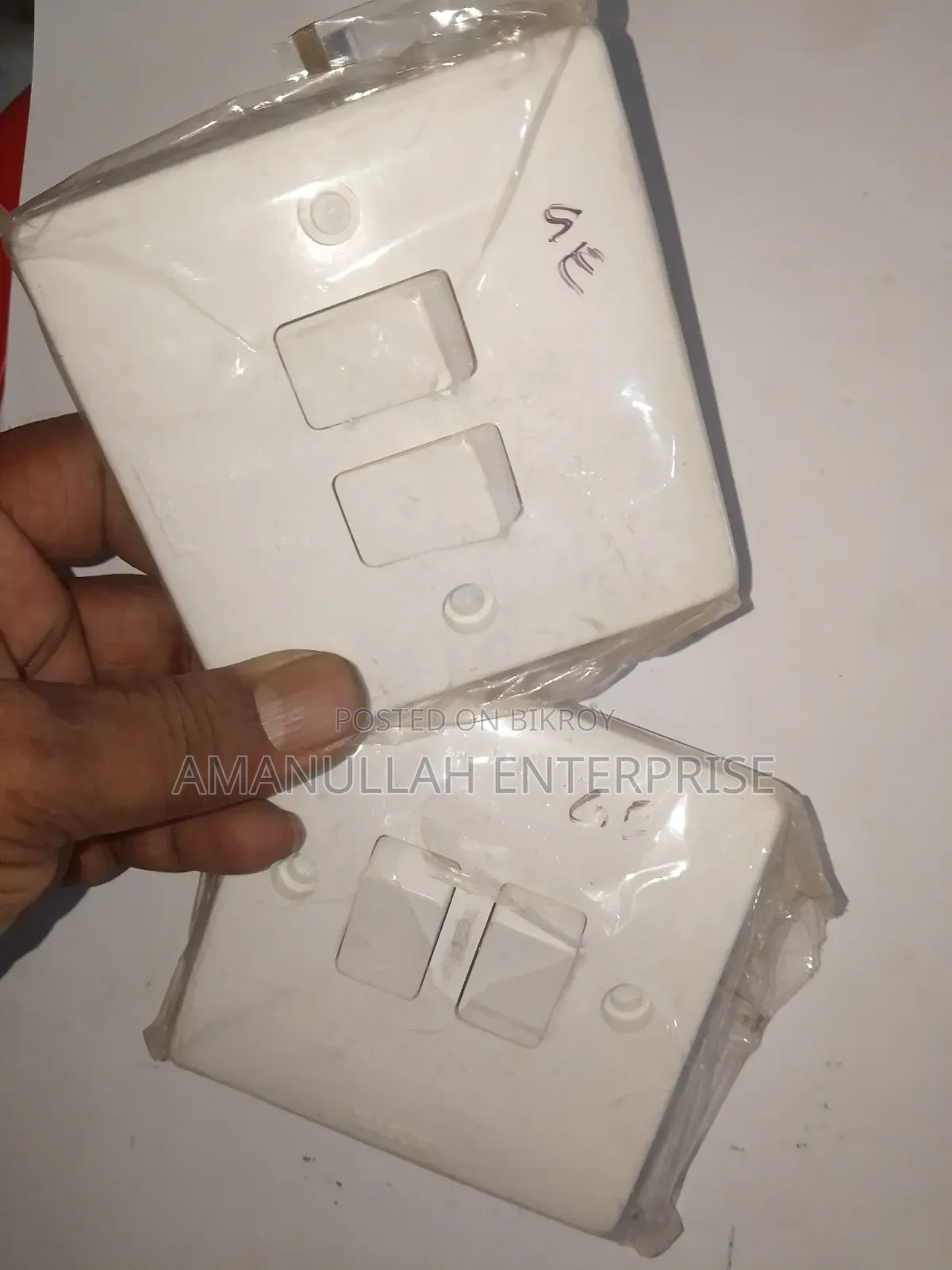 Premium 2-Gang Switch Plate (02 Pcs)