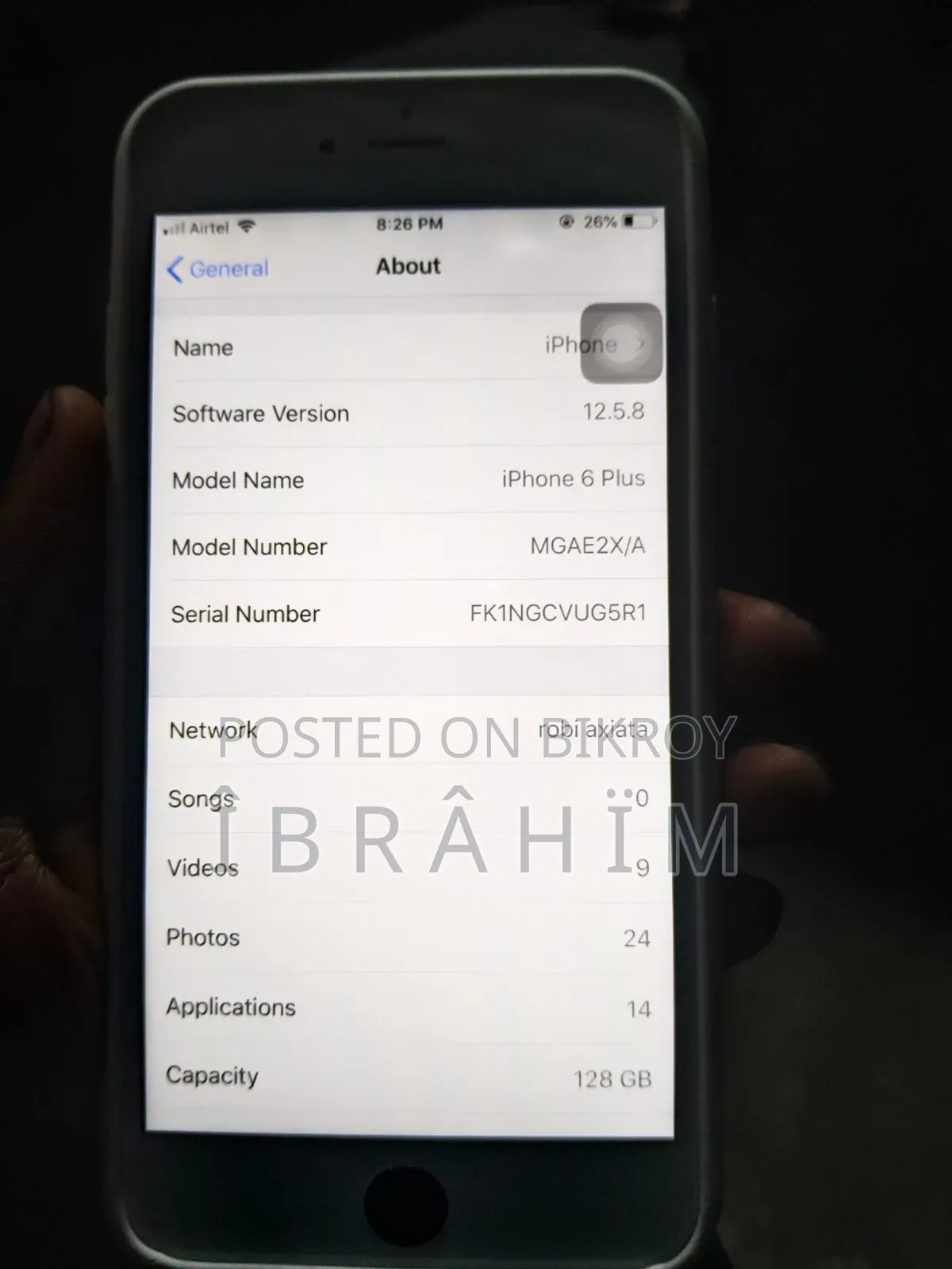 Apple iPhone 6 Plus 128 GB Silver