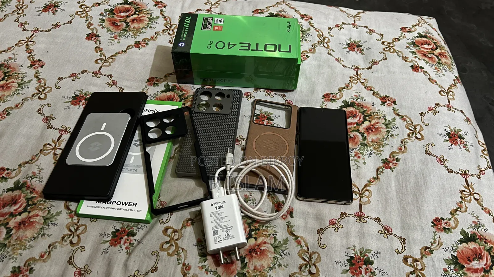 Infinix Note 40 Pro 256 GB Gold