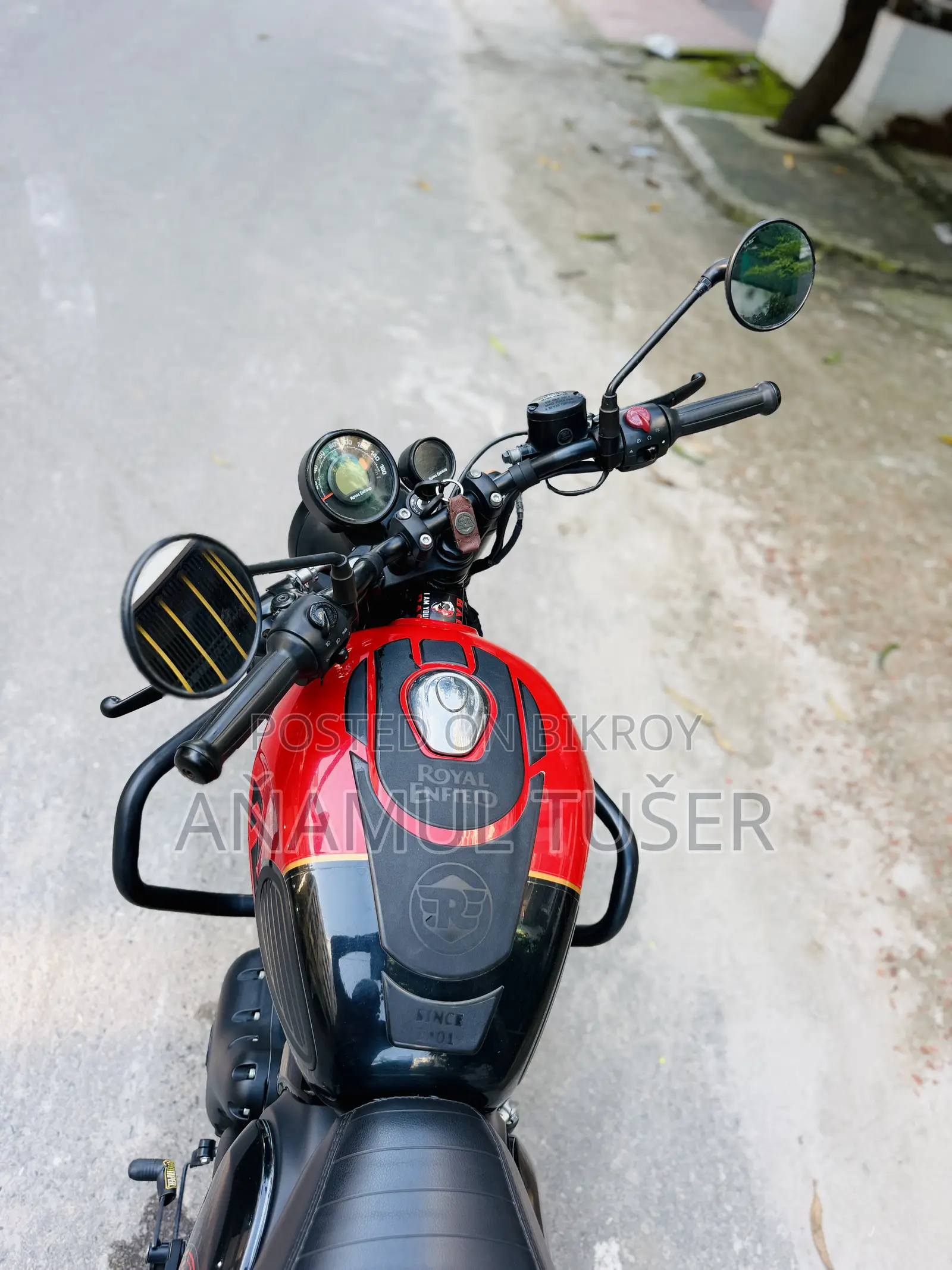 Royal Enfield Hunter 350 2025 Red