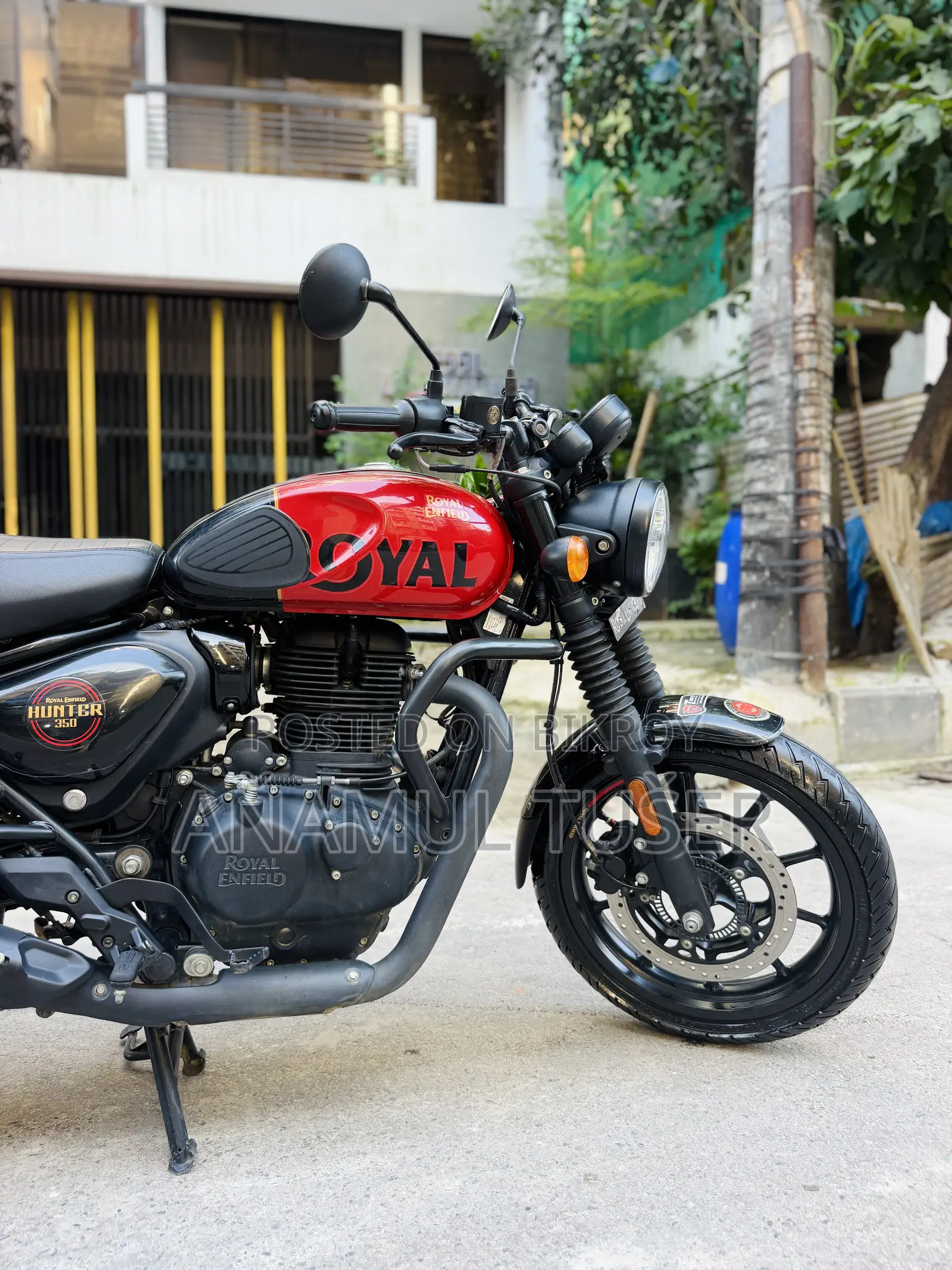 Royal Enfield Hunter 350 2025 Red