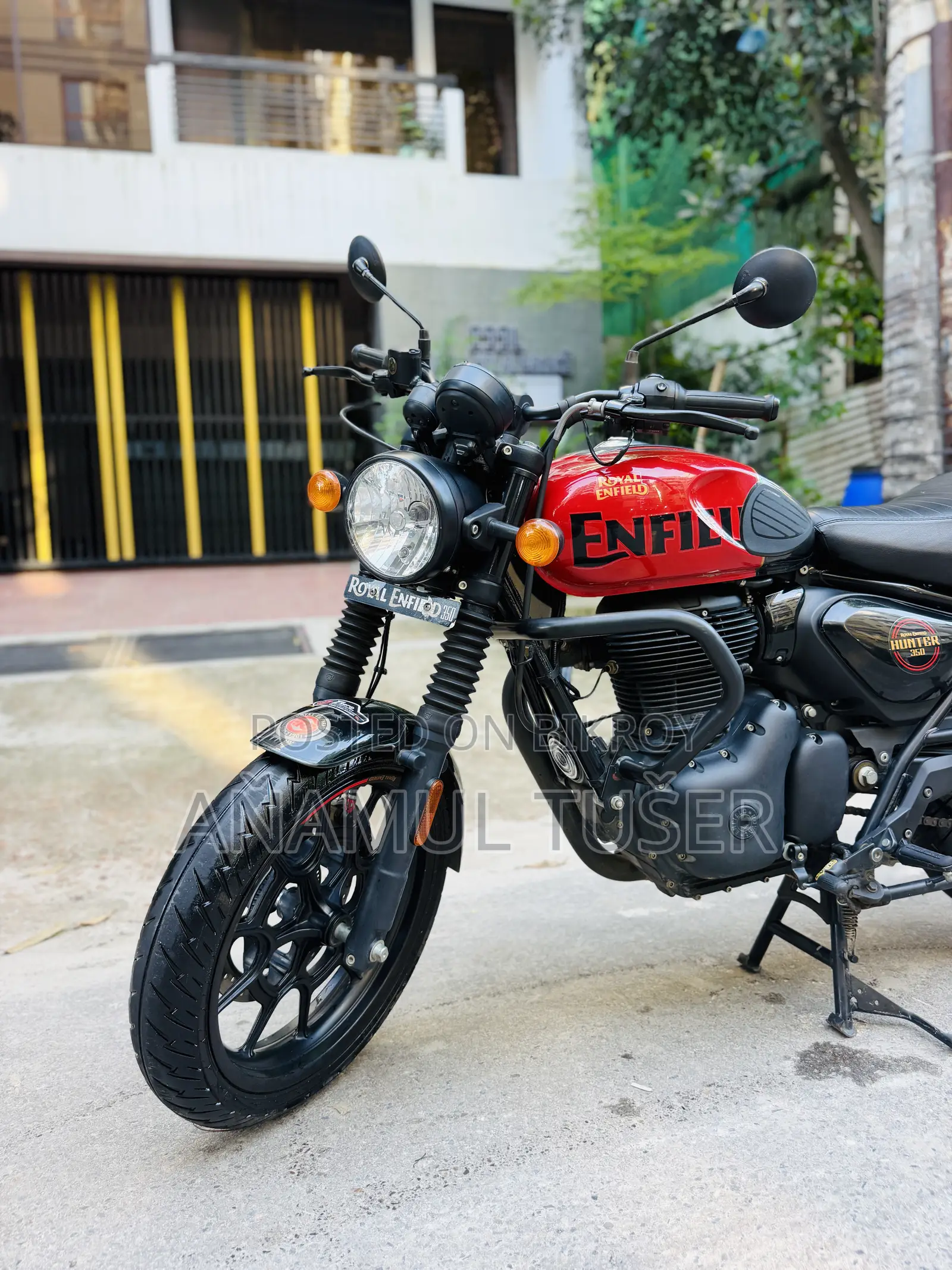 Royal Enfield Hunter 350 2025 Red