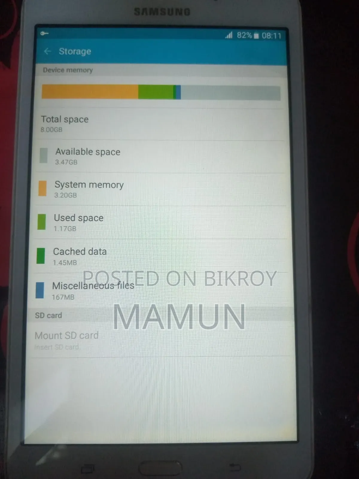 Samsung Galaxy J Max 8 GB White