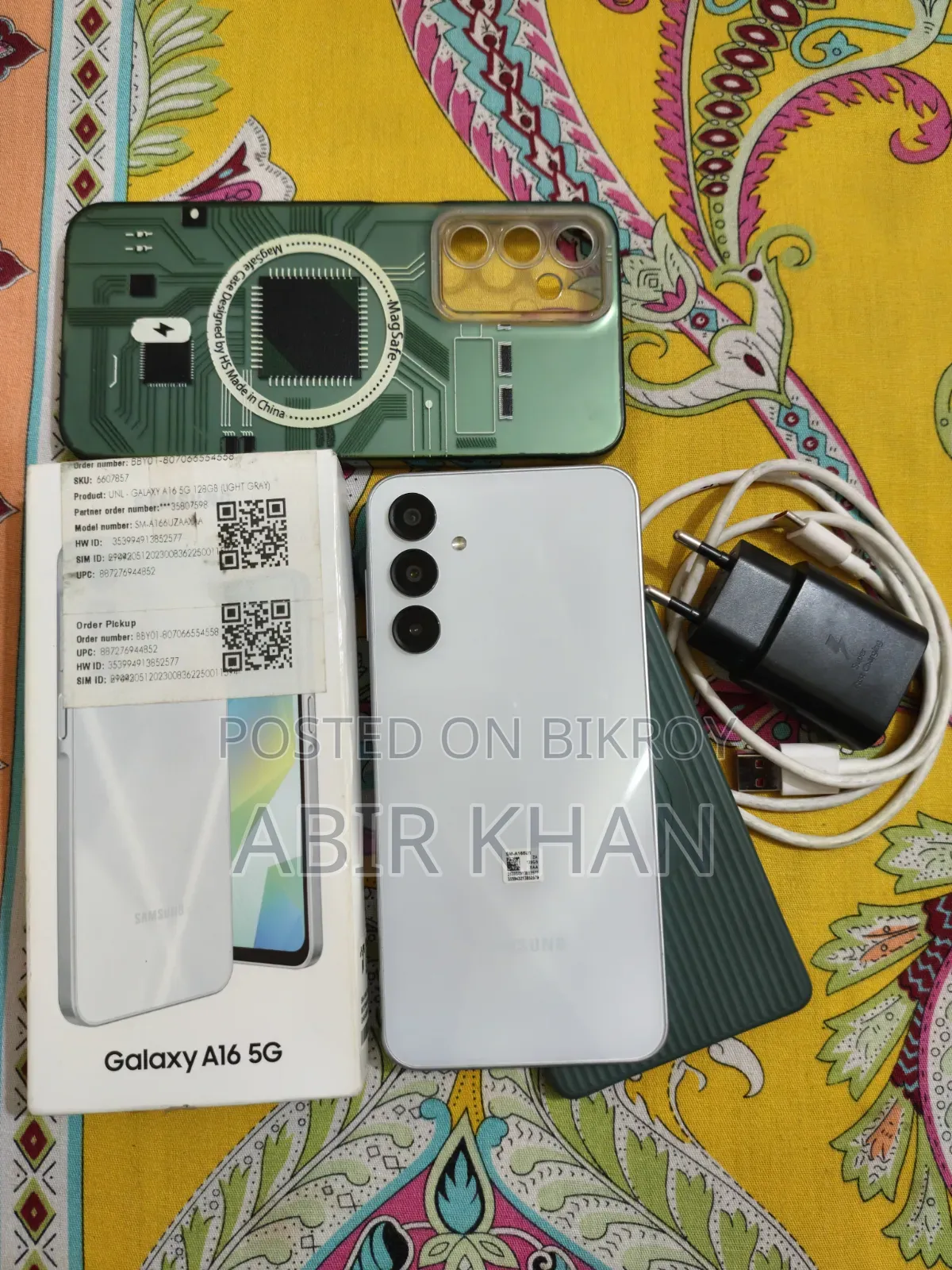 স্যামসাং গ্যালাক্সি এ১৬ ফাইফজি ১২৮ জিবি ধূসর