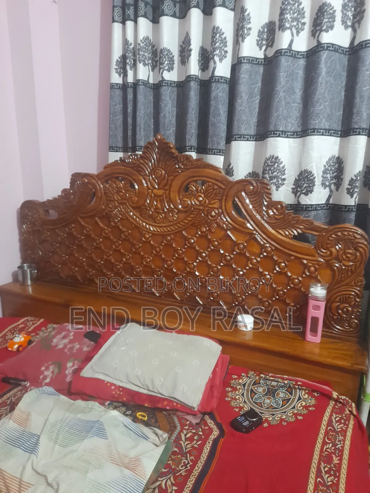 Korra Wood Bed Custom Made