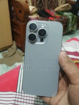অ্যাপল আইফোন ১৫ প্রো ২৫৬ জিবি সিলভার