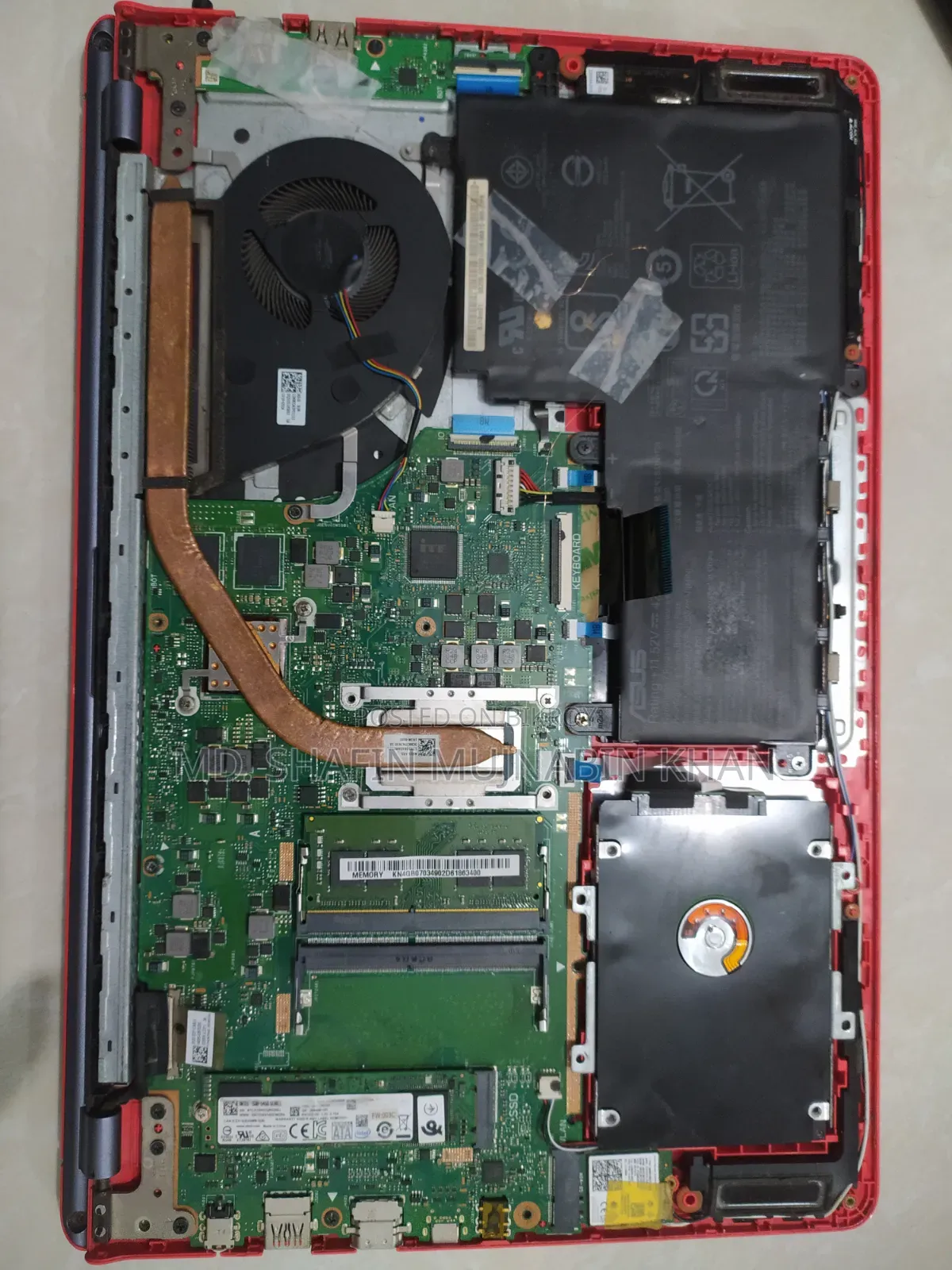 Laptop ASUS Vivobook S 15 4GB Intel Core I5 HDD+SSD 256GB