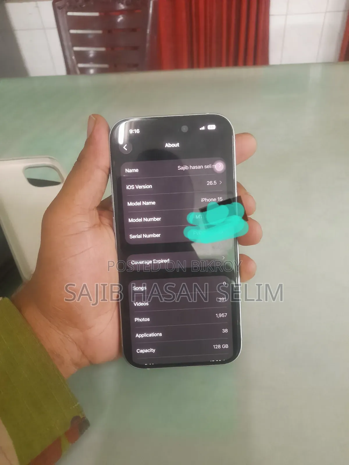 Apple iPhone 15 128 GB Blue
