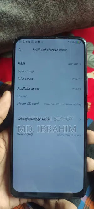 Vivo V15 256 GB Blue