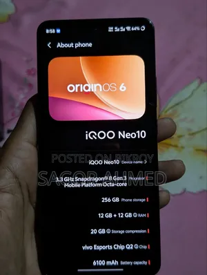 Vivo iQOO Neo10 256 GB Black