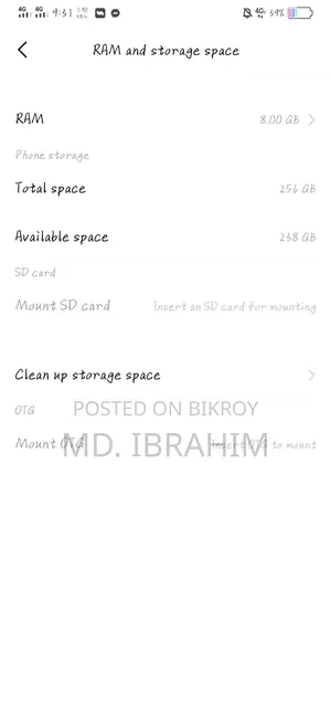 Vivo V15 256 GB Blue