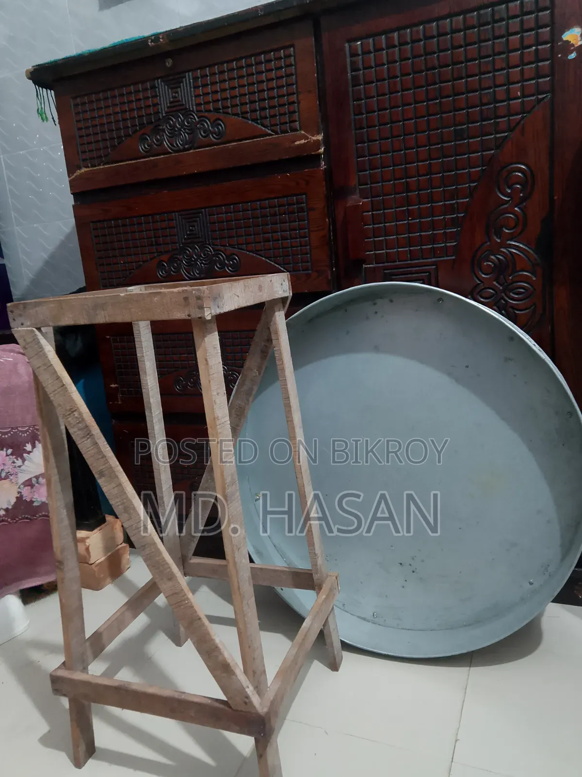 Table for selling Fuchka, Jhal Muri, Chhola Chhola