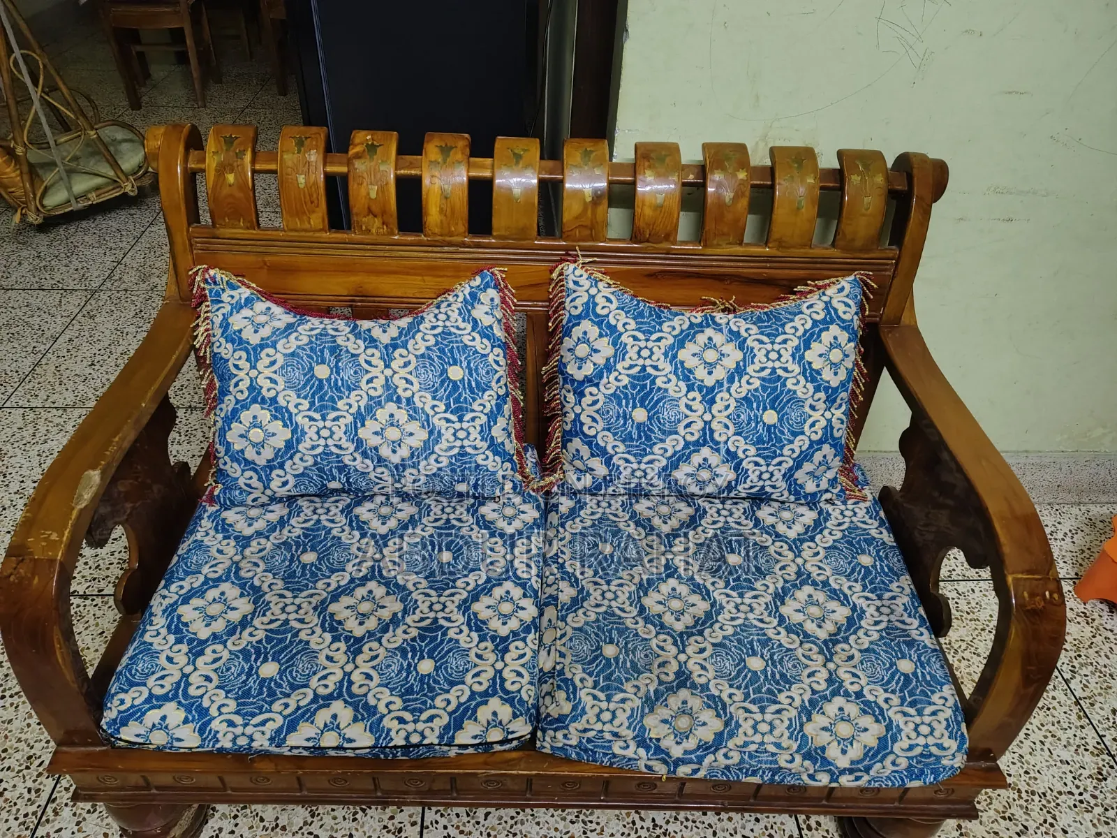 Wooden Sofa Set