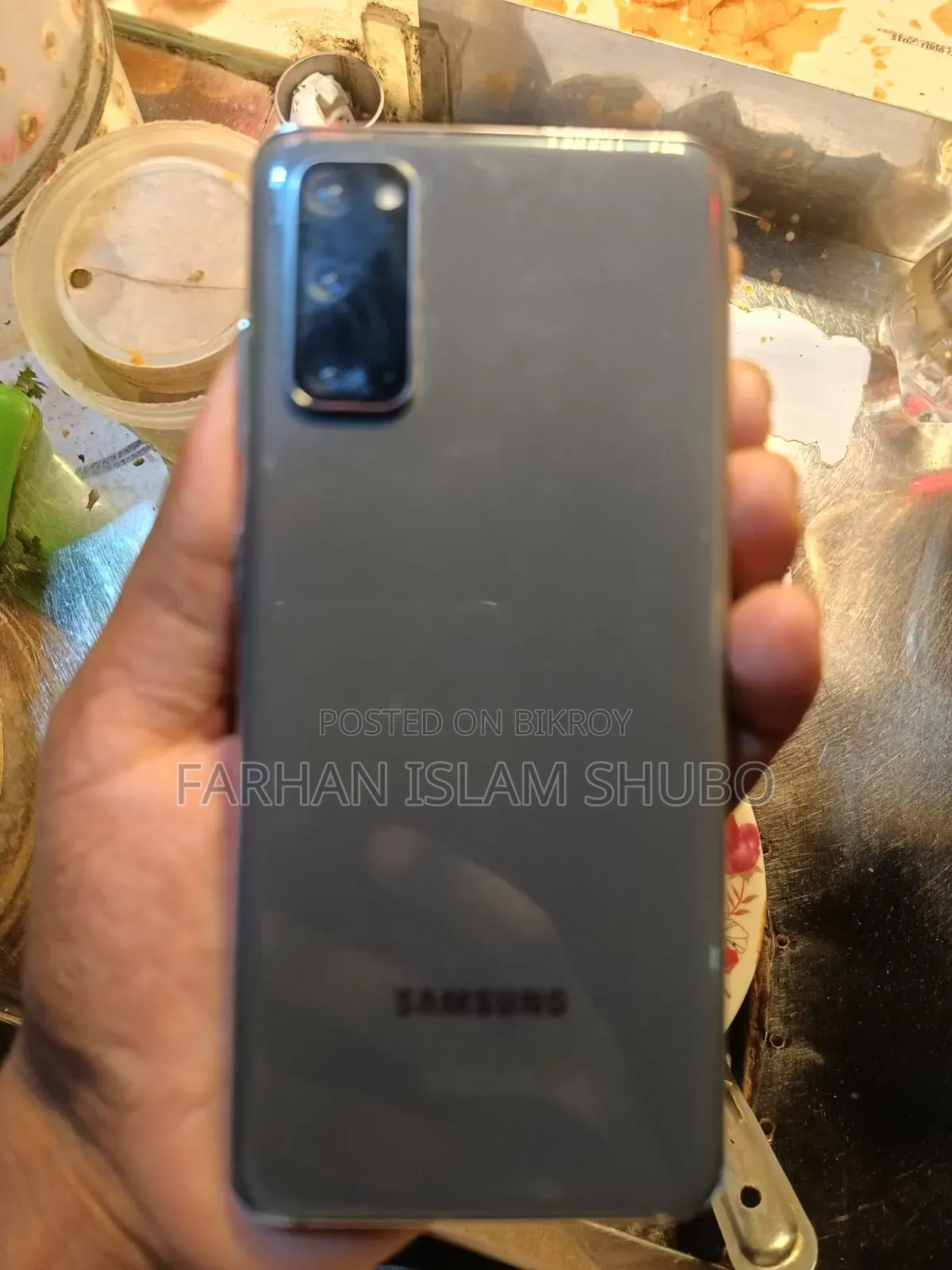 স্যামসাং গ্যালাক্সি এস২০ ১২৮ জিবি ব্ল্যাক
