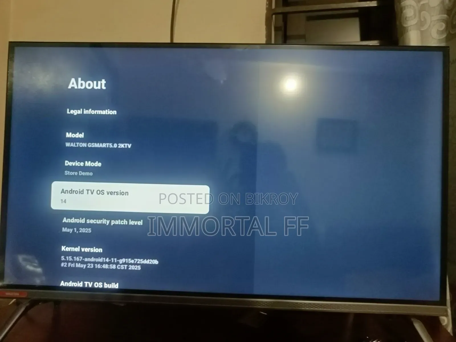 Walton 32 Inch Smart TV