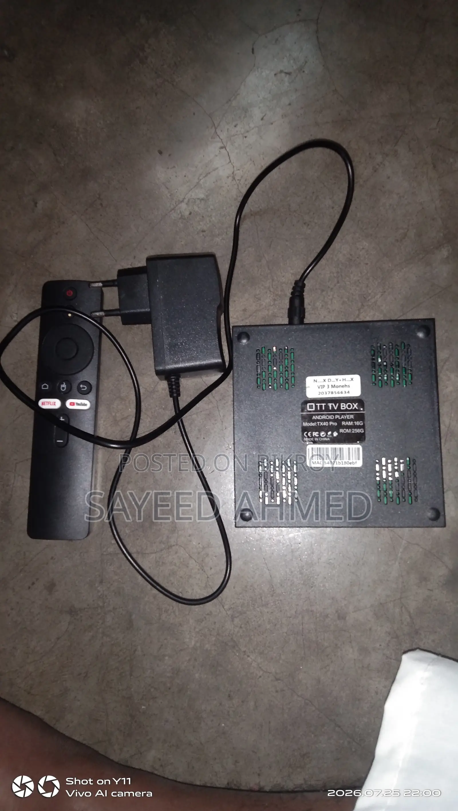 TX 40 PRO Android TV Box