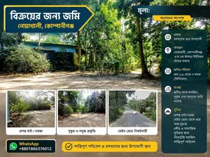 নোয়াখালীতে জমি বিক্রয়