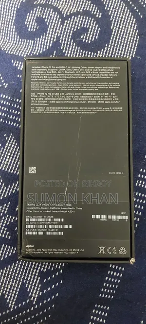 অ্যাপল আইফোন ১২ প্রো ১২৮ জিবি হোয়াইট