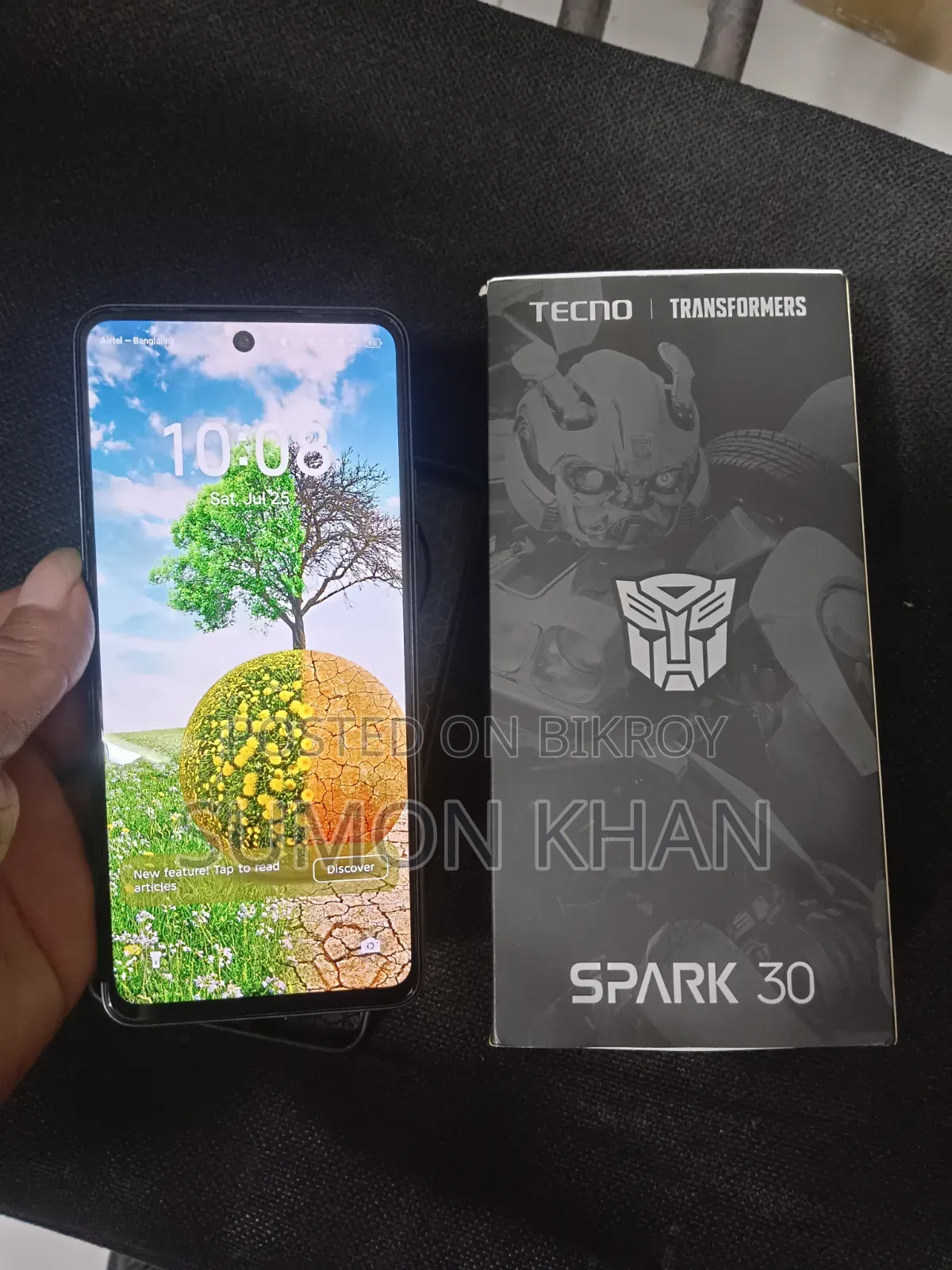 Tecno Spark 30 128 GB Gray
