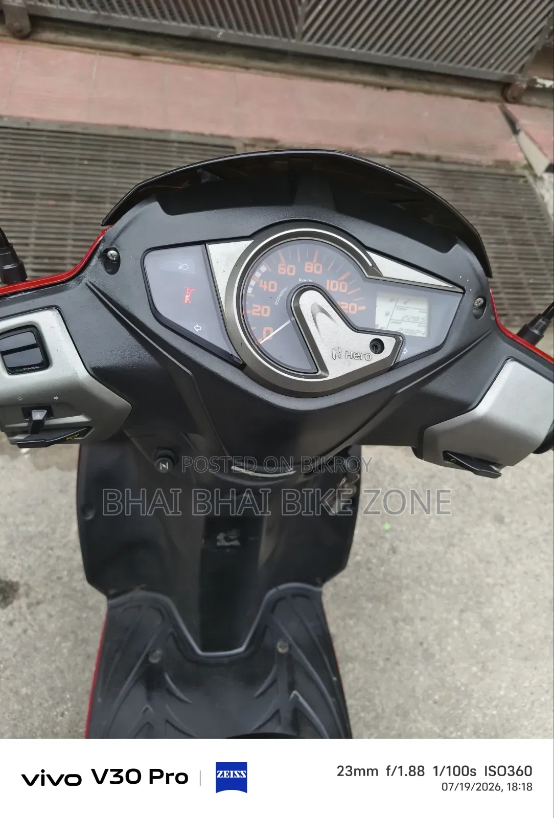 Hero Maestro Edge 110 2022 Red