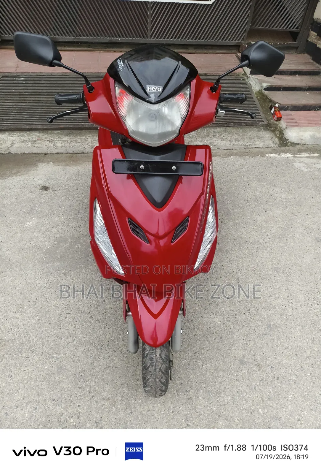 Hero Maestro Edge 110 2022 Red