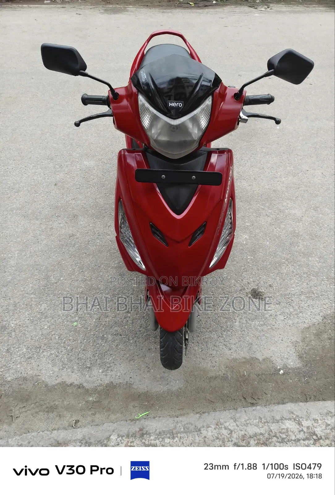 Hero Maestro Edge 110 2022 Red