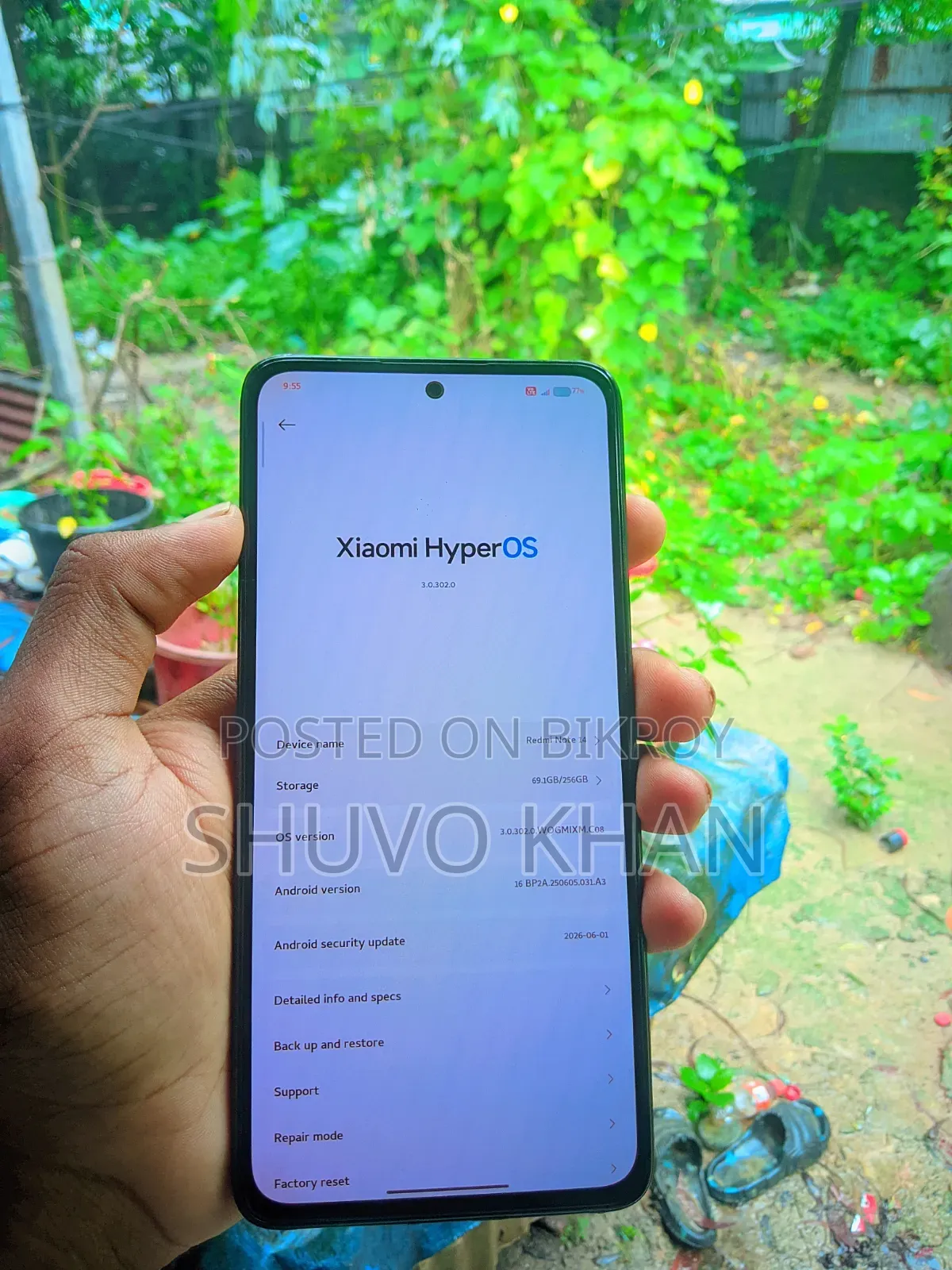 Xiaomi Redmi Note 14 4G 256 GB Black