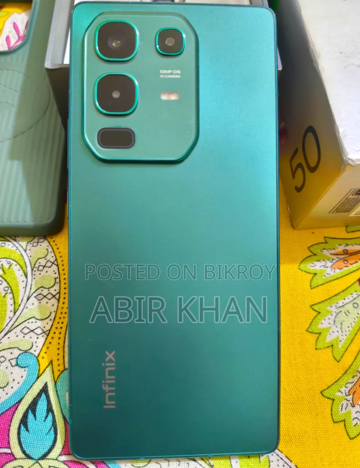 ইনফিনিক্স নোট ৫০ ৪জি ২৫৬ জিবি ব্রোঞ্জ
