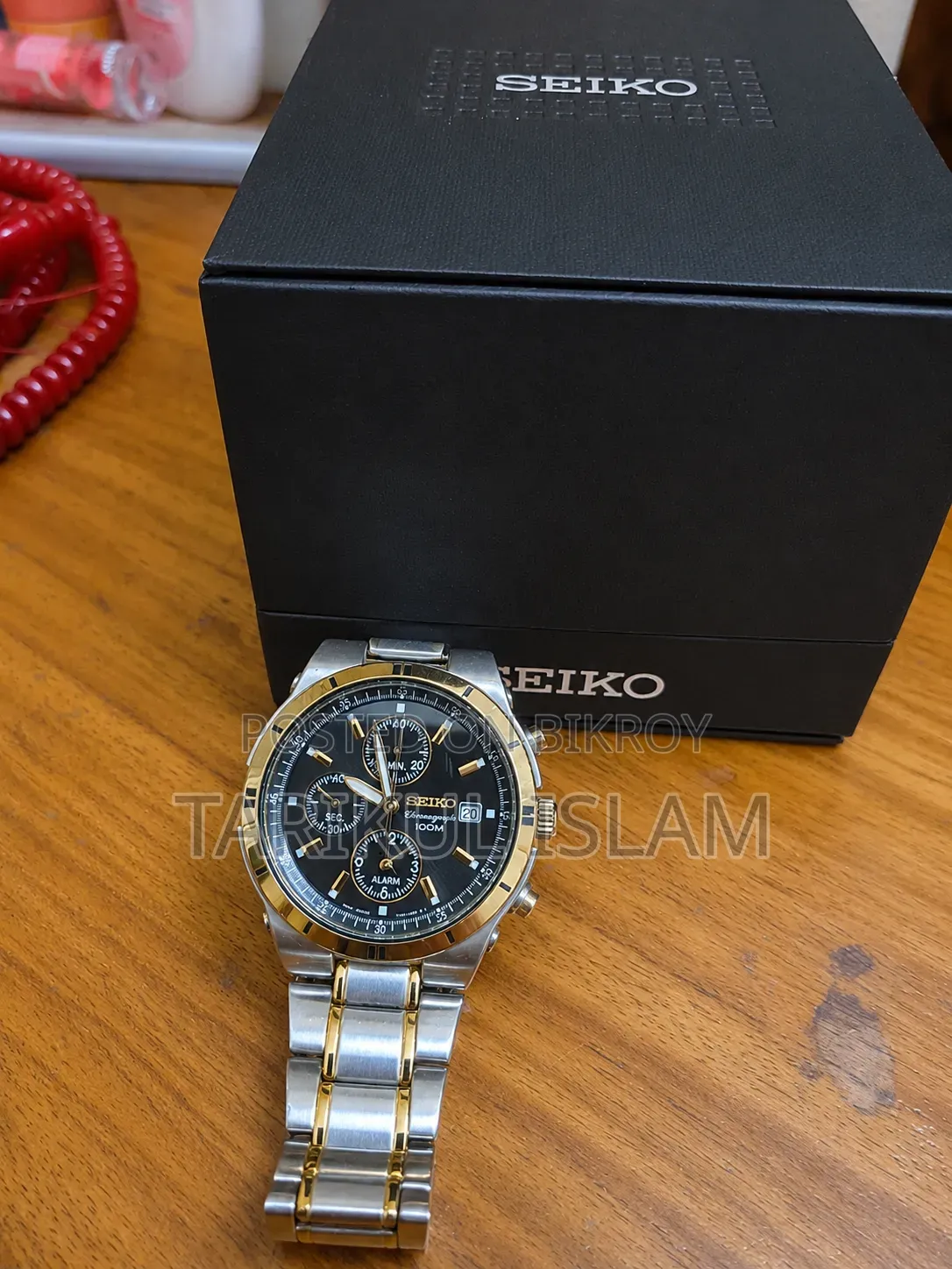 বিক্রির জন্য Seiko Chronograph 100M অরিজিনাল ওয়াচ (জাপান মুভমেন্ট)