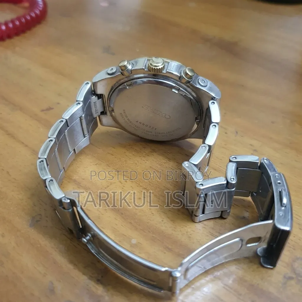 বিক্রির জন্য Seiko Chronograph 100M অরিজিনাল ওয়াচ (জাপান মুভমেন্ট)